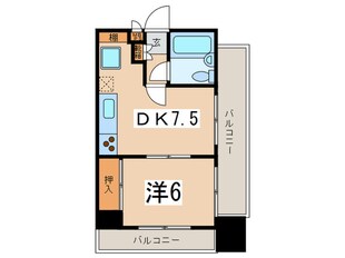 朝日プラザ天王町(505)の物件間取画像